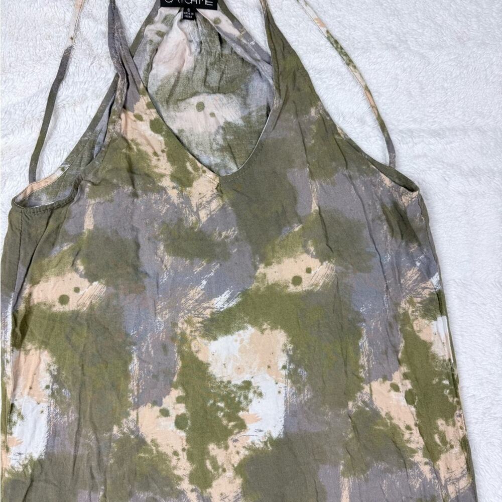 Catch  Me Camo Print Slip Dress - Picture 3 of 9